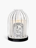 RIBBED CANDLE HOLDER FOR CLASSIC CANDLES