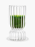 RIBBED CANDLE HOLDER FOR CLASSIC AND MEDIUM CANDLES
