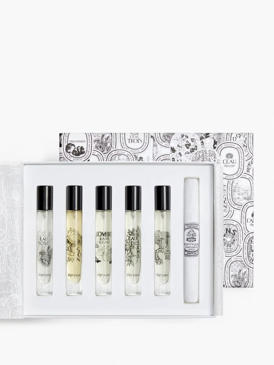 SET OF 5 EAUX DE TOILETTE PRE-COMPOSED 7.5ml