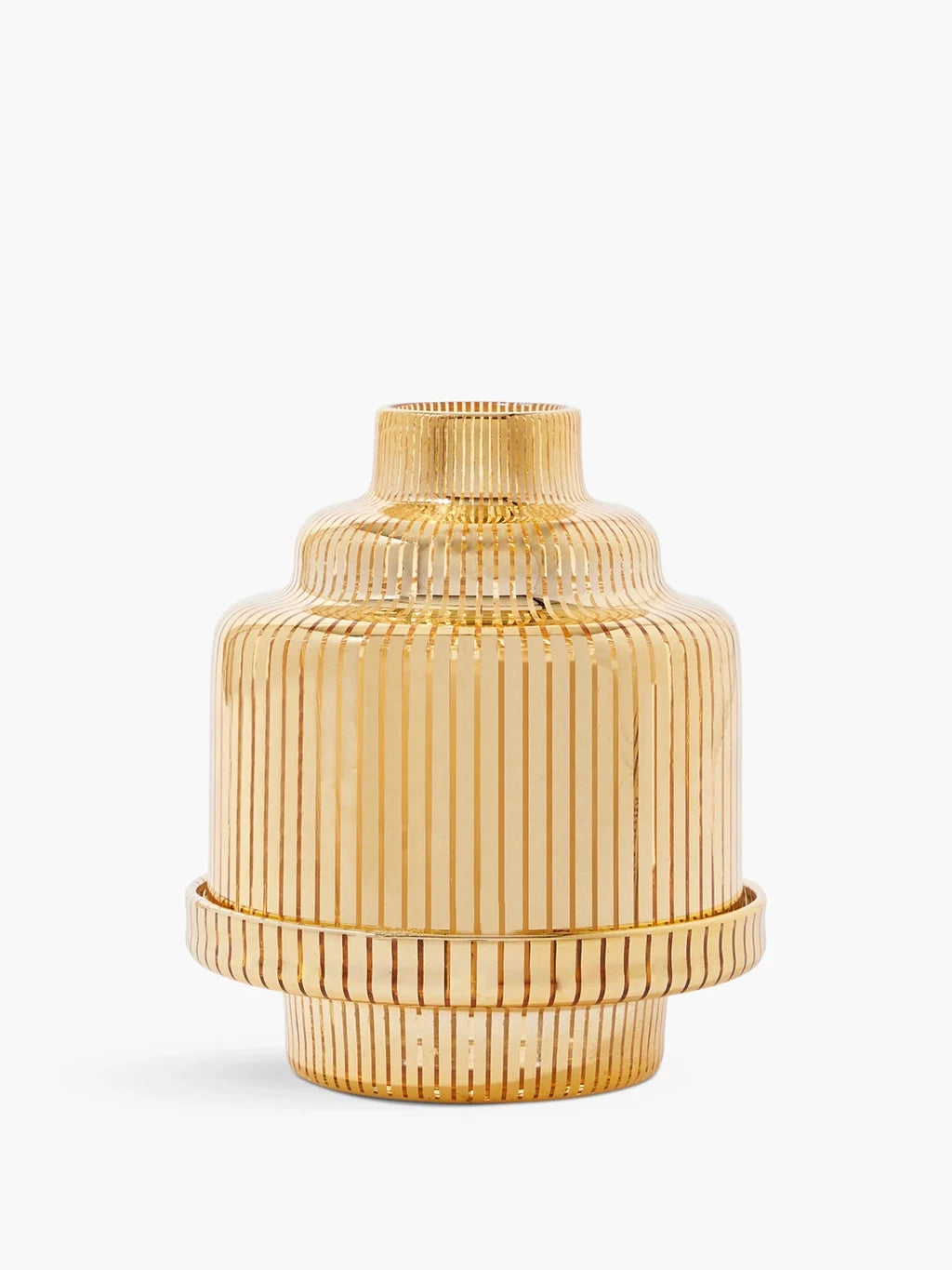 GOLDEN PYRAMID CANDLE HOLDER FOR CLASSIC CANDLES