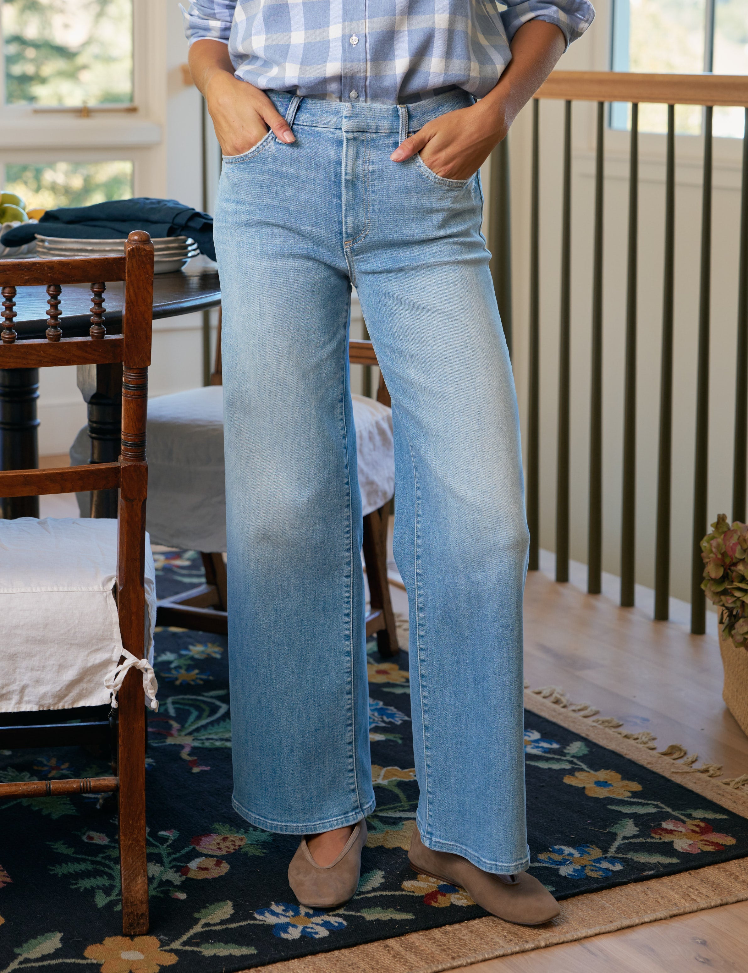 GALWAY 32" 1972 Wash (Finished Hem), Italian Dreamâ„?Denim