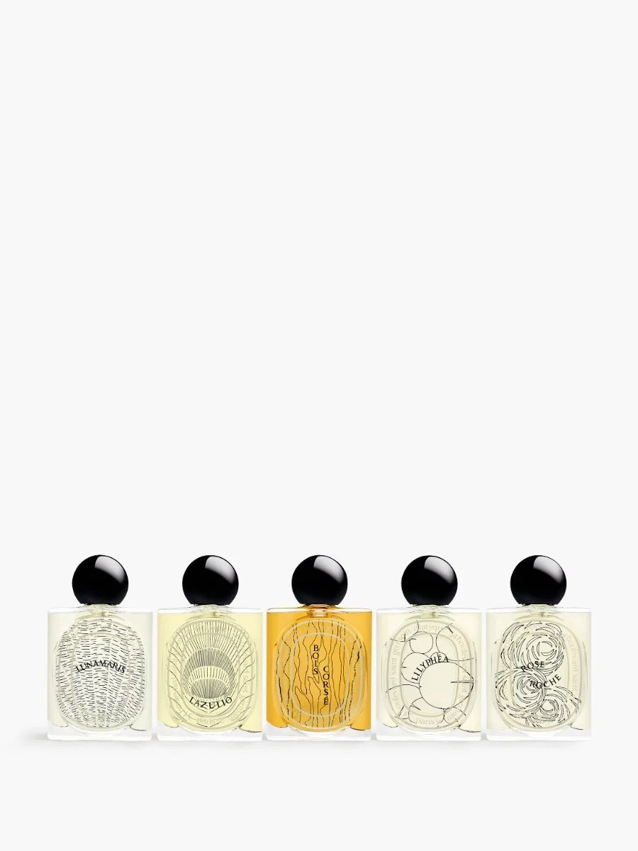 SET OF 5 EAUX DE PARFUM LES ESSENCES DE DIPTYQUE 5x10ml