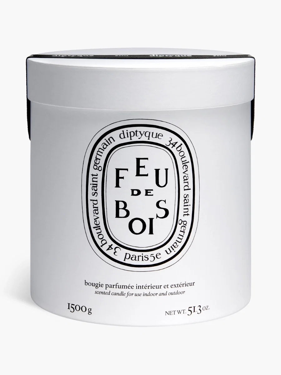 FEU DE BOIS (WOOD FIRE) VERY LARGE CANDLE - 51.3 OZ