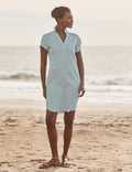 LAUREN Green and White Stripe, Vintage Jersey