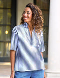 PATTY Navy French Stripe, Vintage Jersey