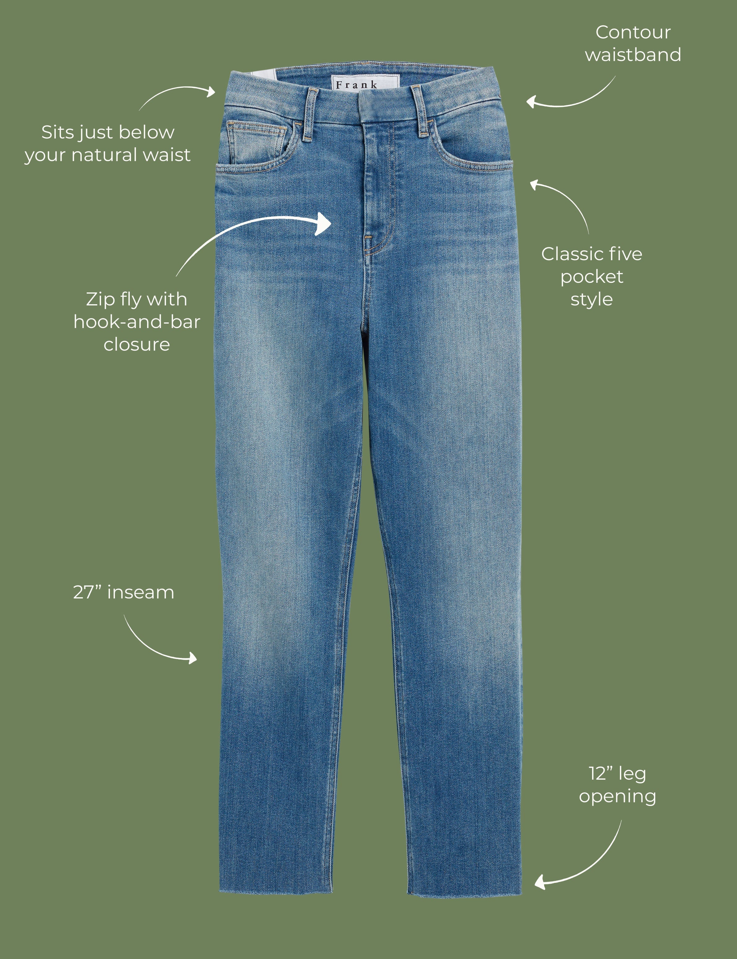 DERRY 2001 Wash, Italian Dreamâ„?Denim