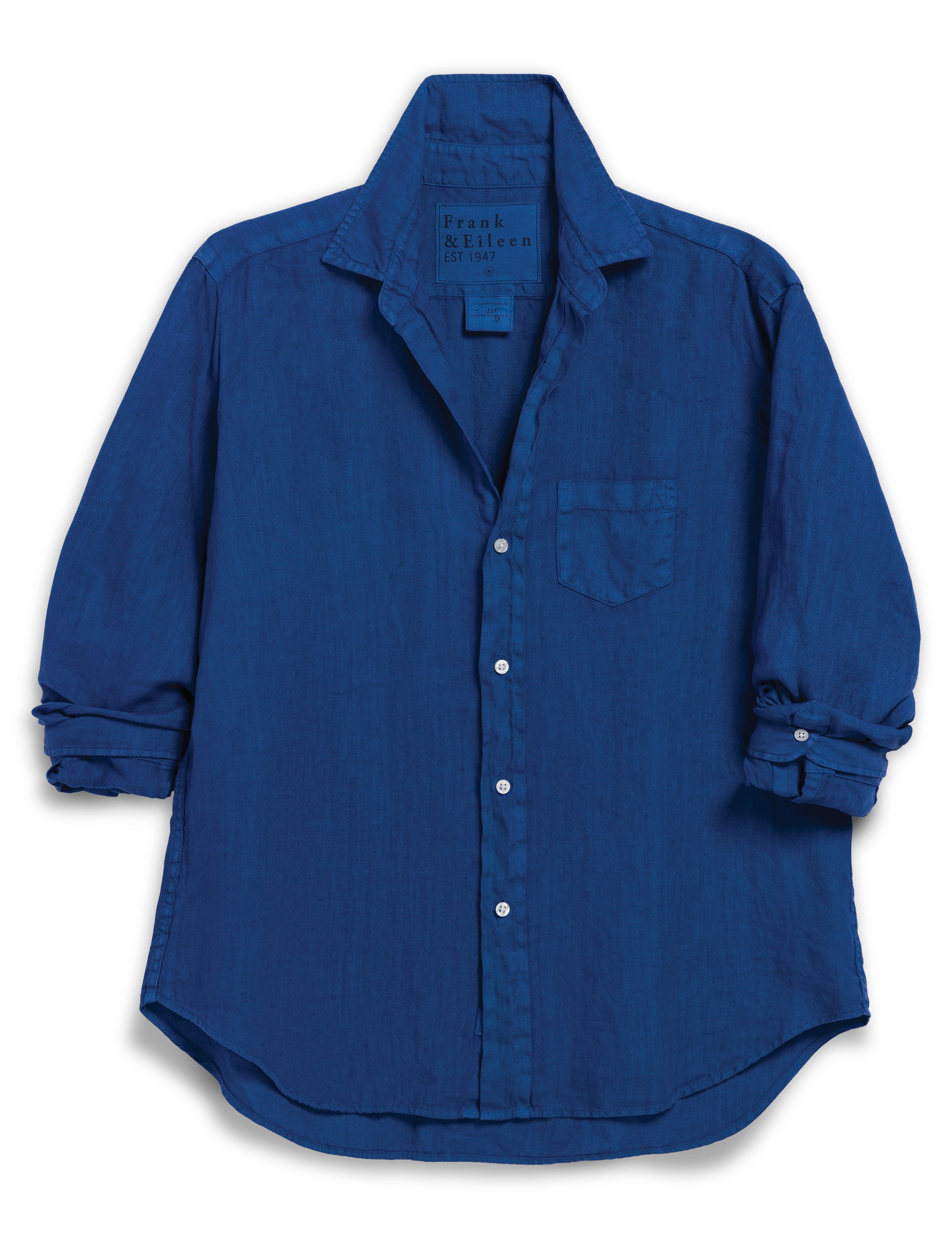 EILEEN Cabo Blue, Washed Linen