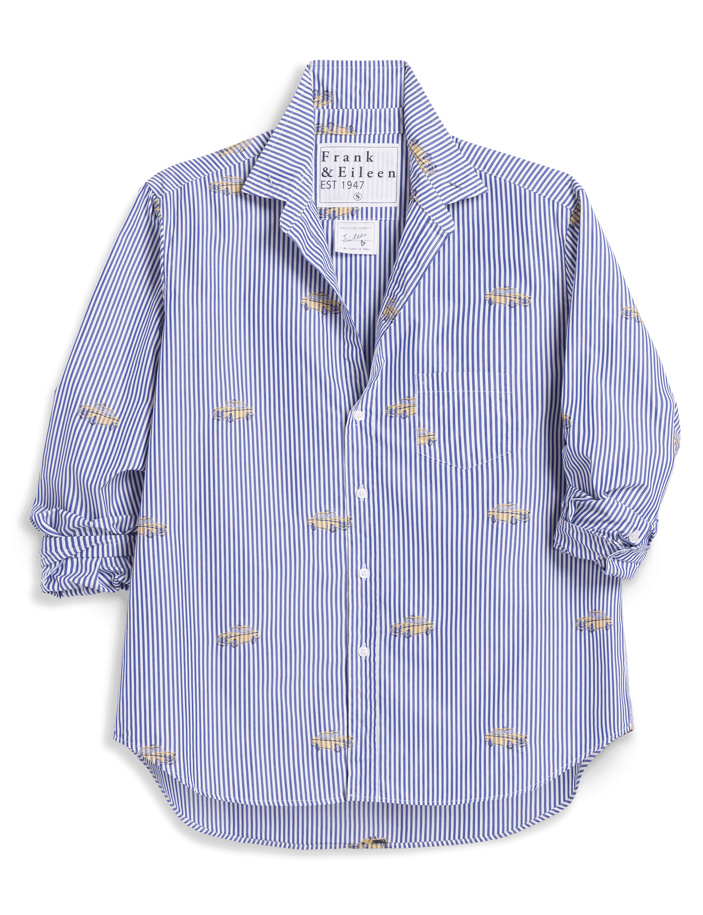 EILEEN NYC Taxis, Italian Classic Poplin