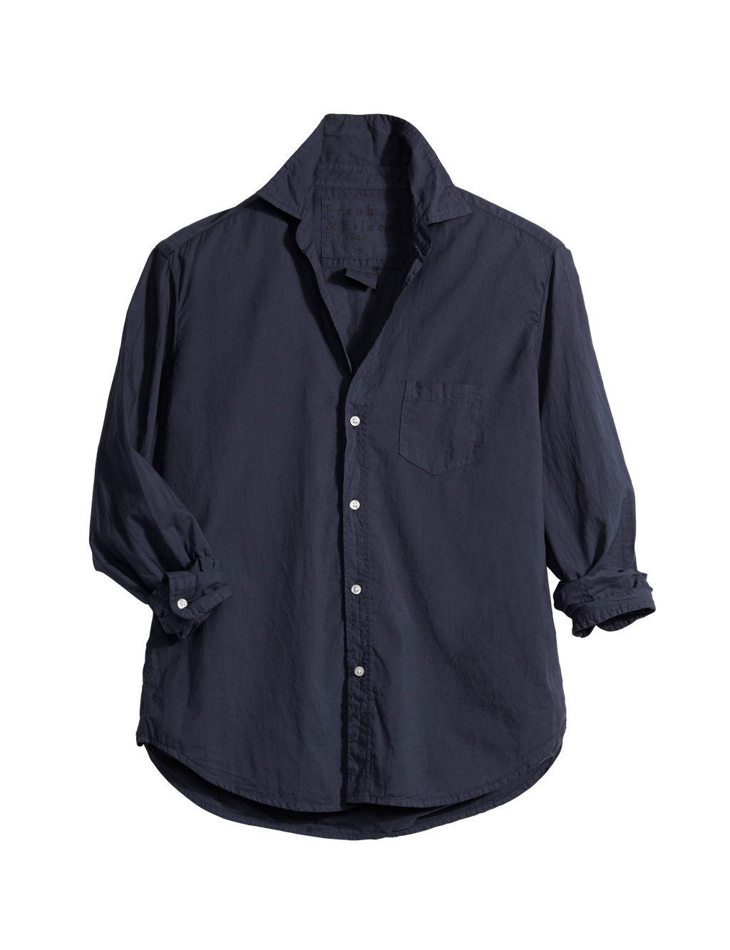 EILEEN Navy, Italian Featherweight Poplin