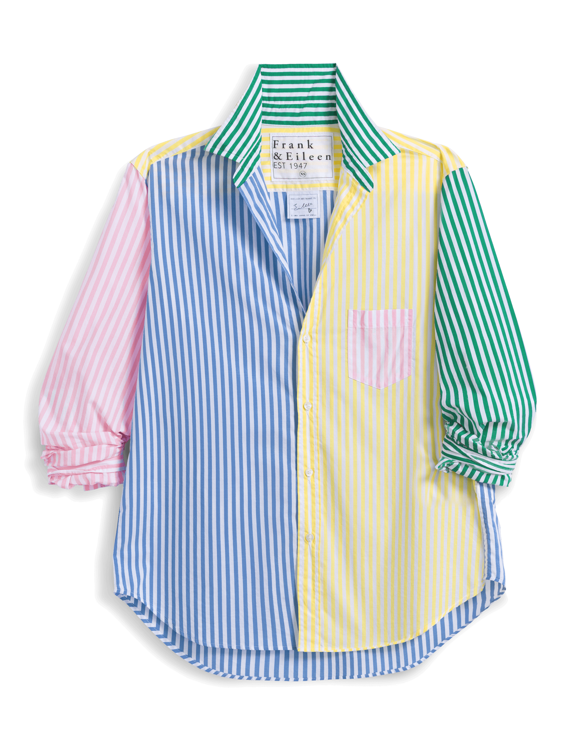 EILEEN Colorblock Stripe, Italian Cotton