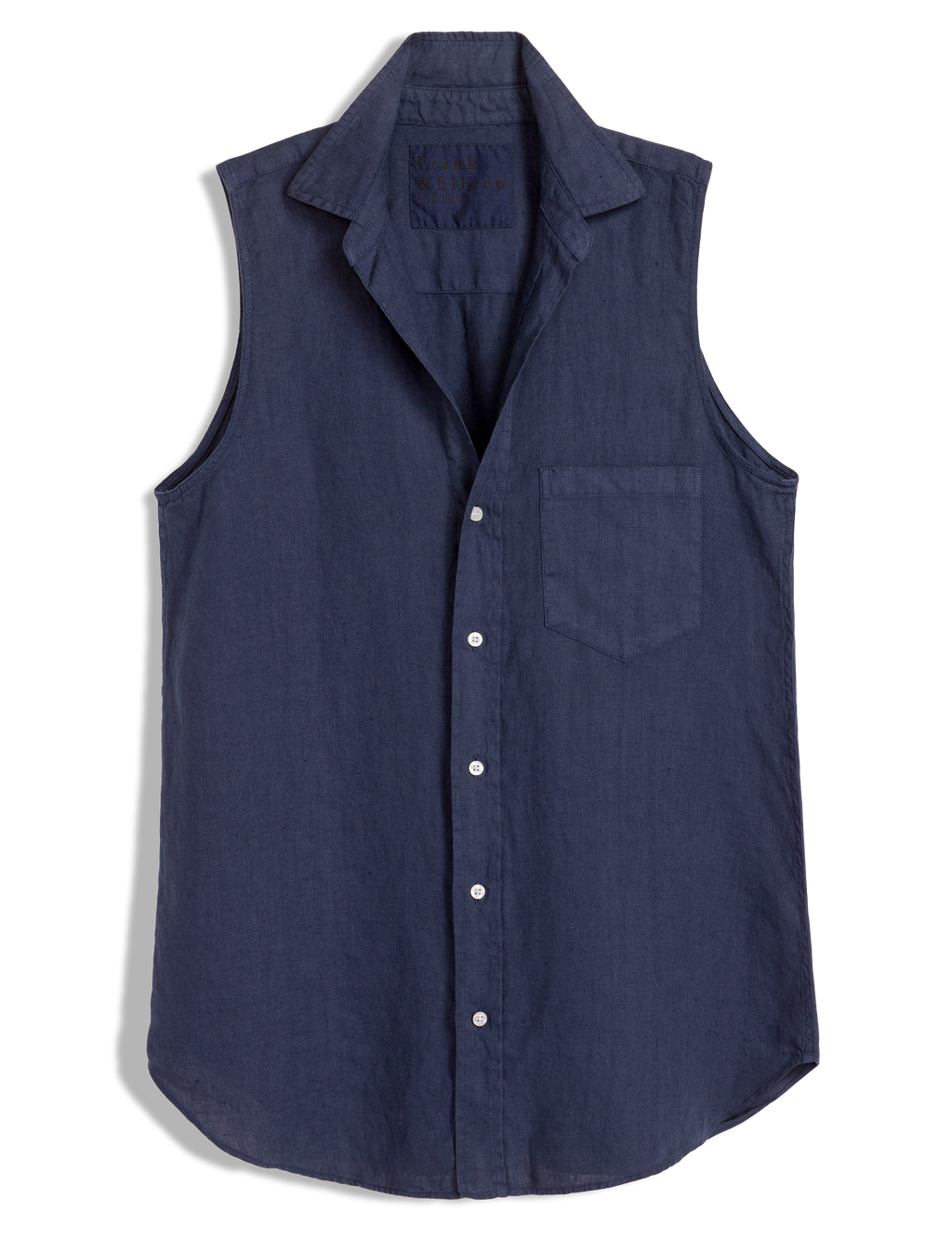 FINLEY Navy, Washed Linen