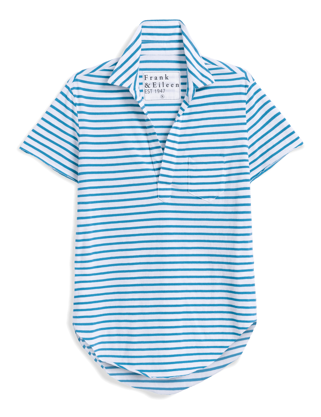CHARLOTTE Turquoise Stripe, Vintage Jersey
