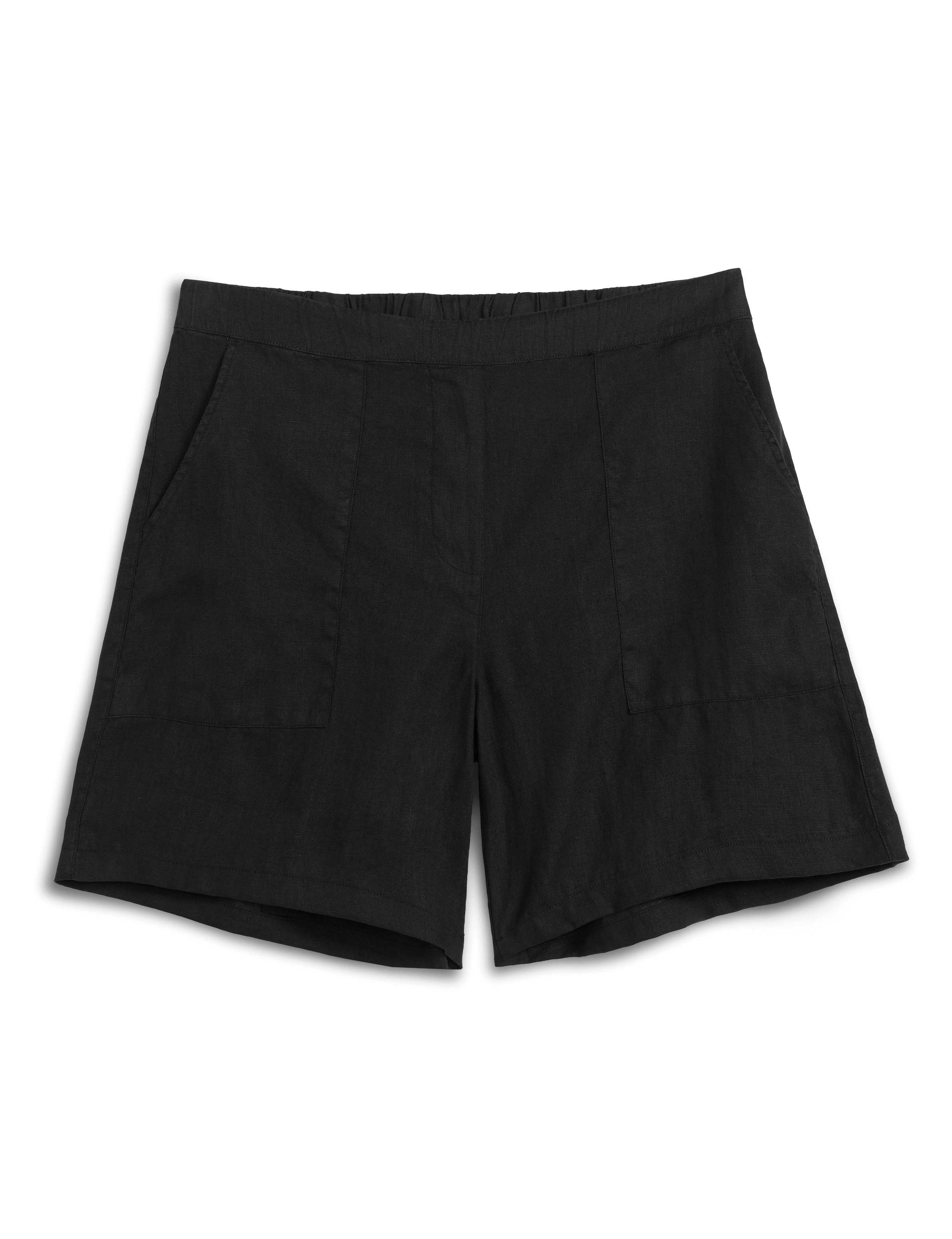 MADDIE Black, Washed Linen