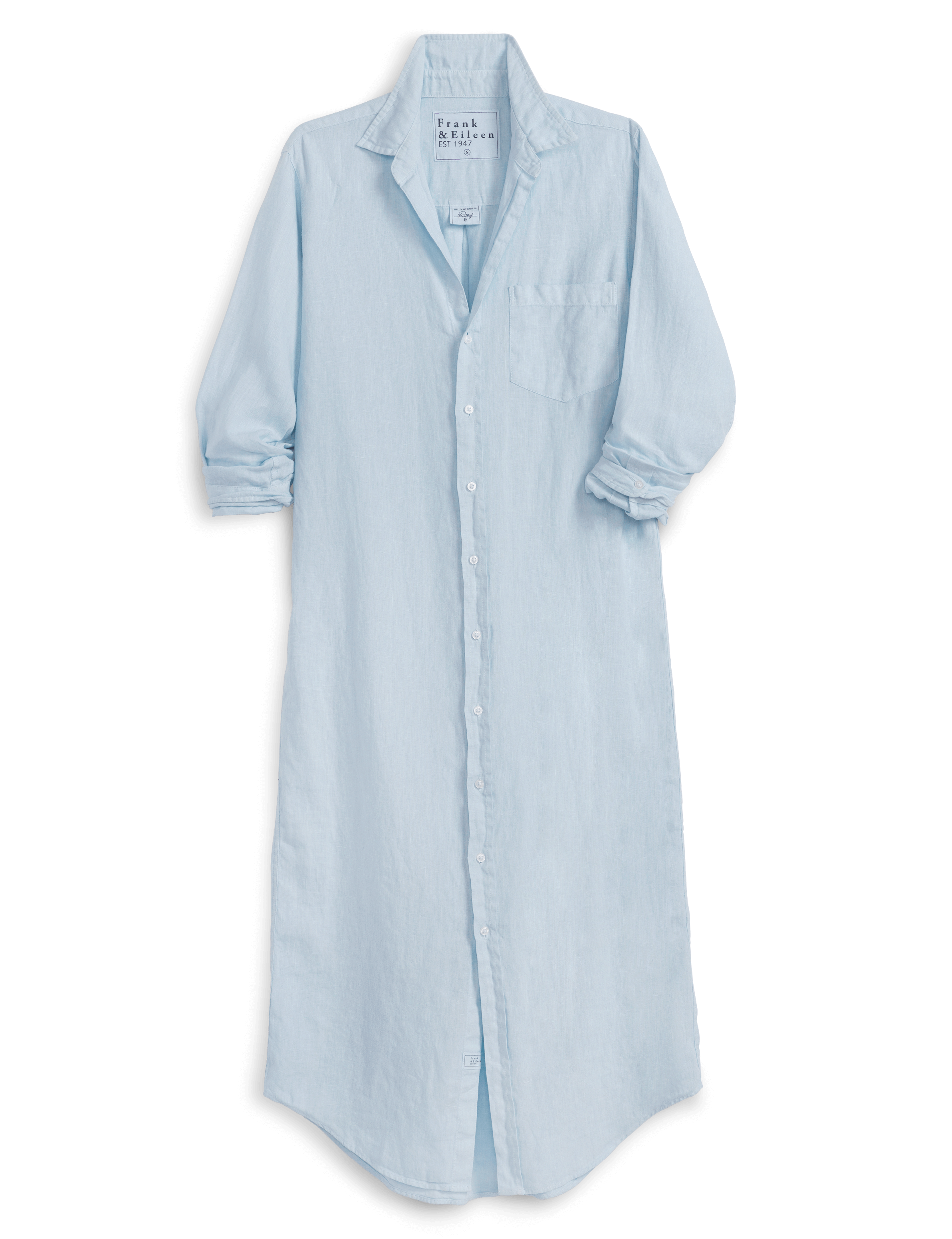 RORY French Blue, Washed Linen
