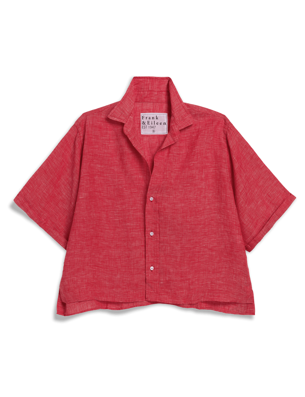 ROSIE Red, Italian Classic Linen