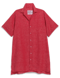 ROSEMARY Red, Italian Classic Linen