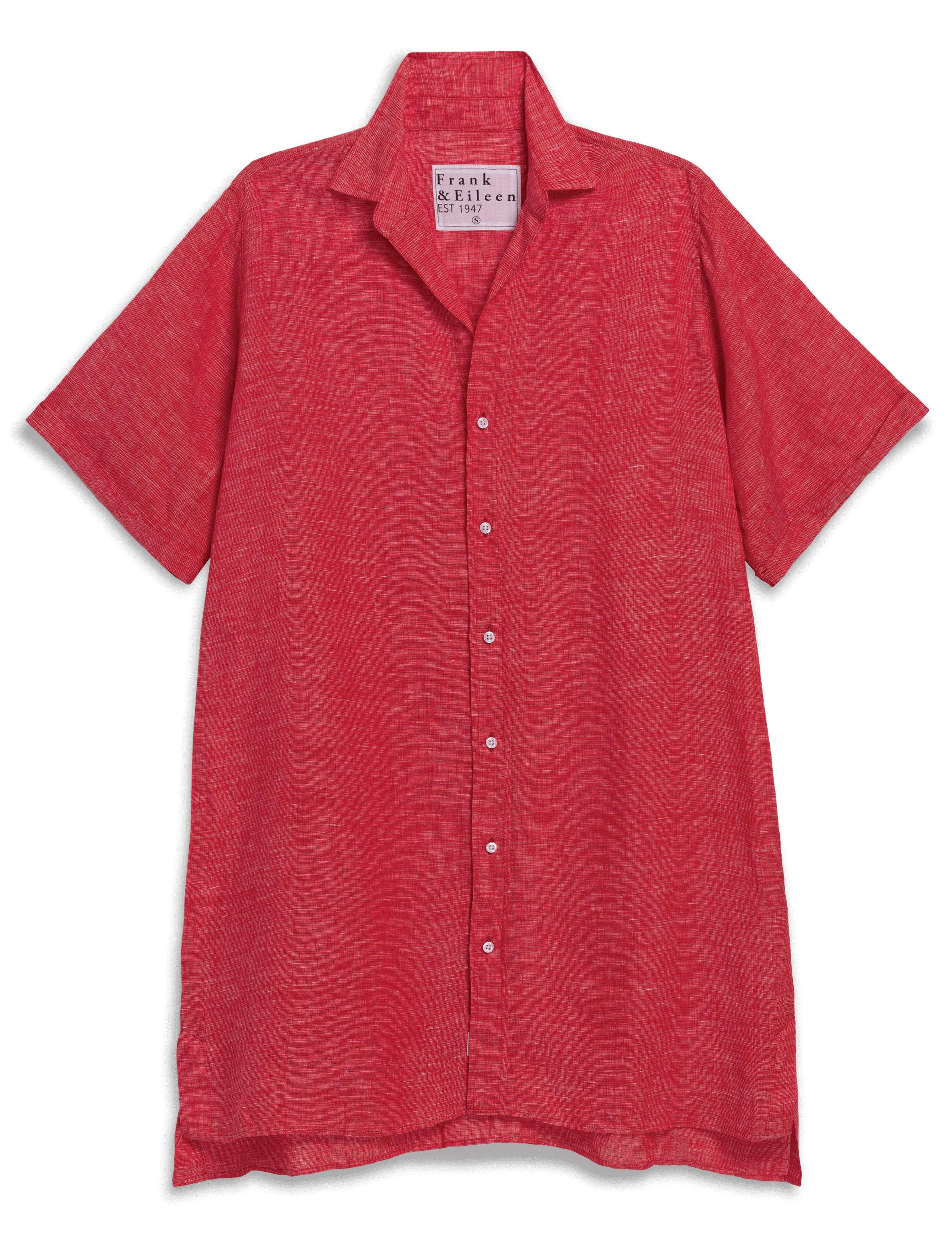 ROSEMARY Red, Italian Classic Linen