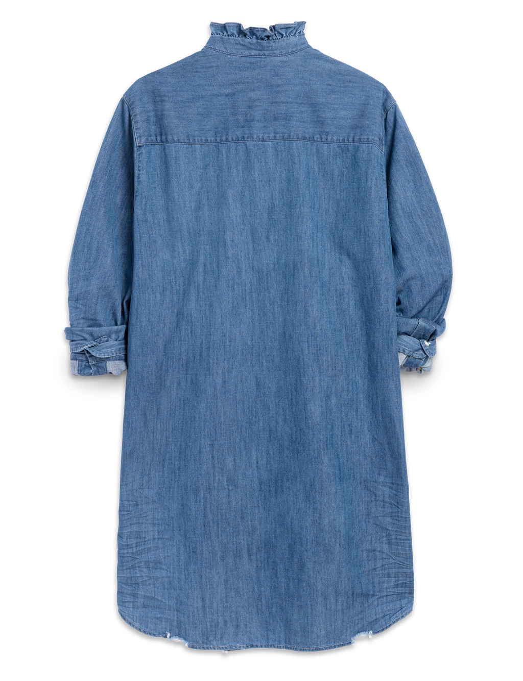 MARY RUFFLE Vintage Stonewashed Indigo, Famous Denim